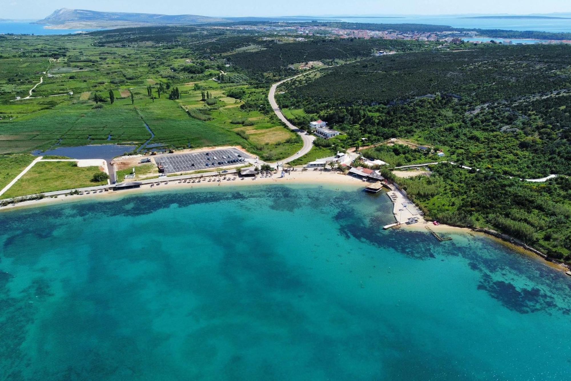 Apartments By The Sea Stara Novalja, Pag - 4056 Luaran gambar